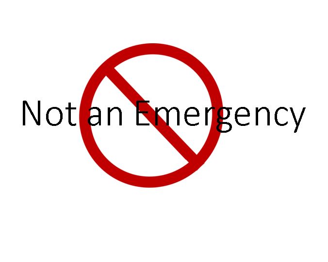 Not Emergency